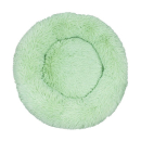 Fluffy Donut-Katzenkorb, Grün, 40 cm